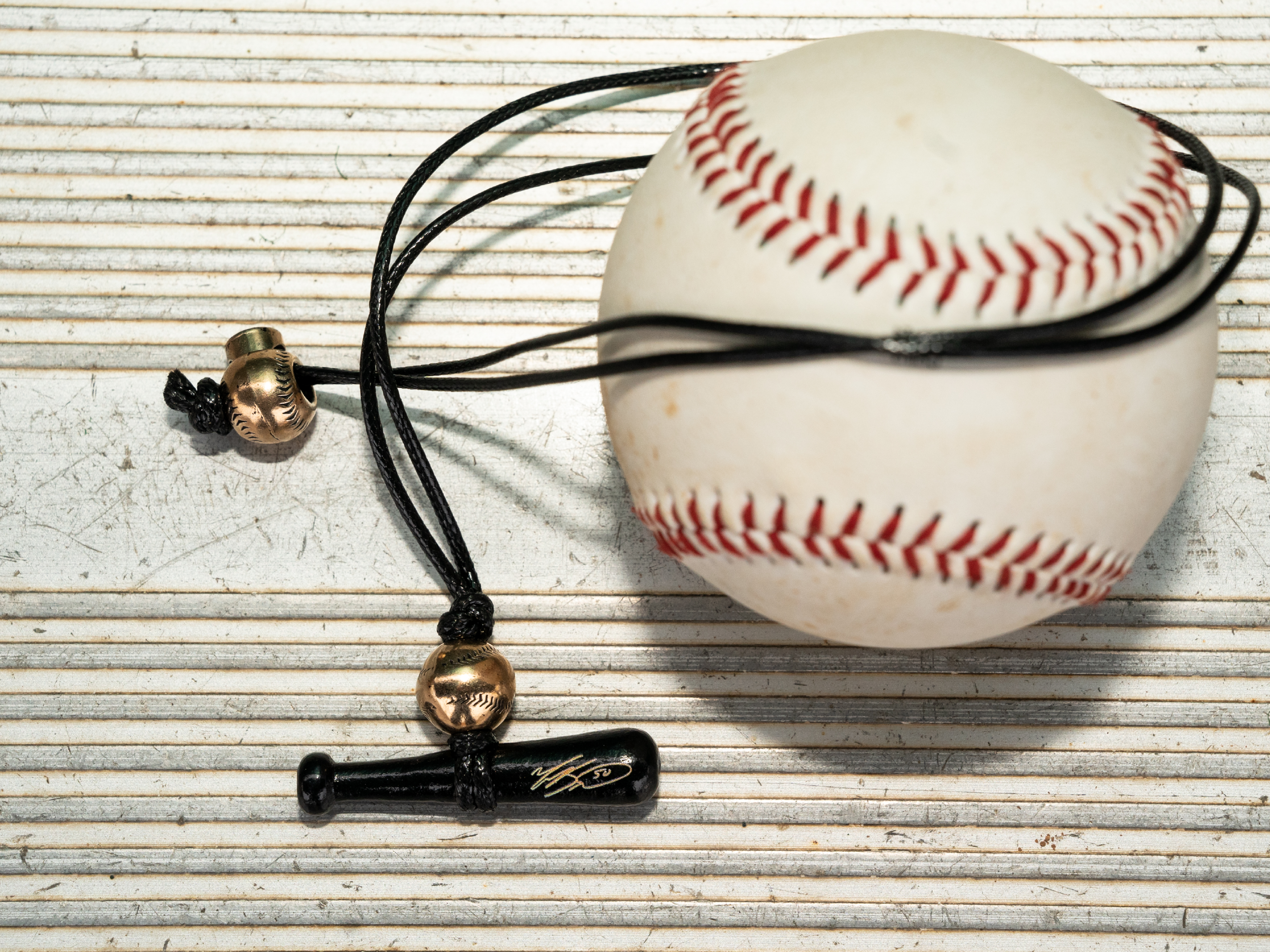 Legacy All Star Necklace ブラック ムーキーベッツ Mookie Betts All Star Signature Necklace – Baseball Jewelry