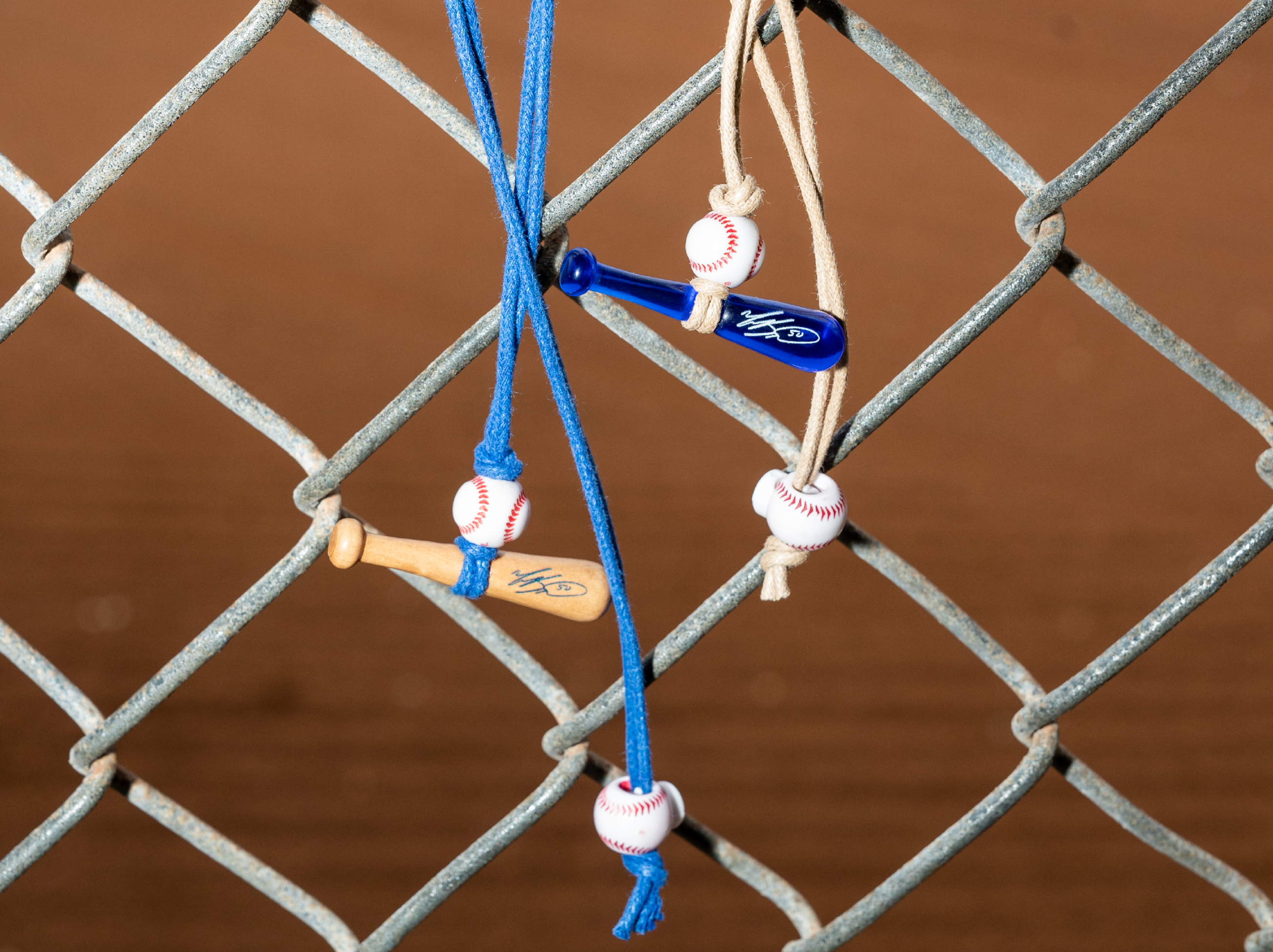 Wooden All Star Signature Necklace
