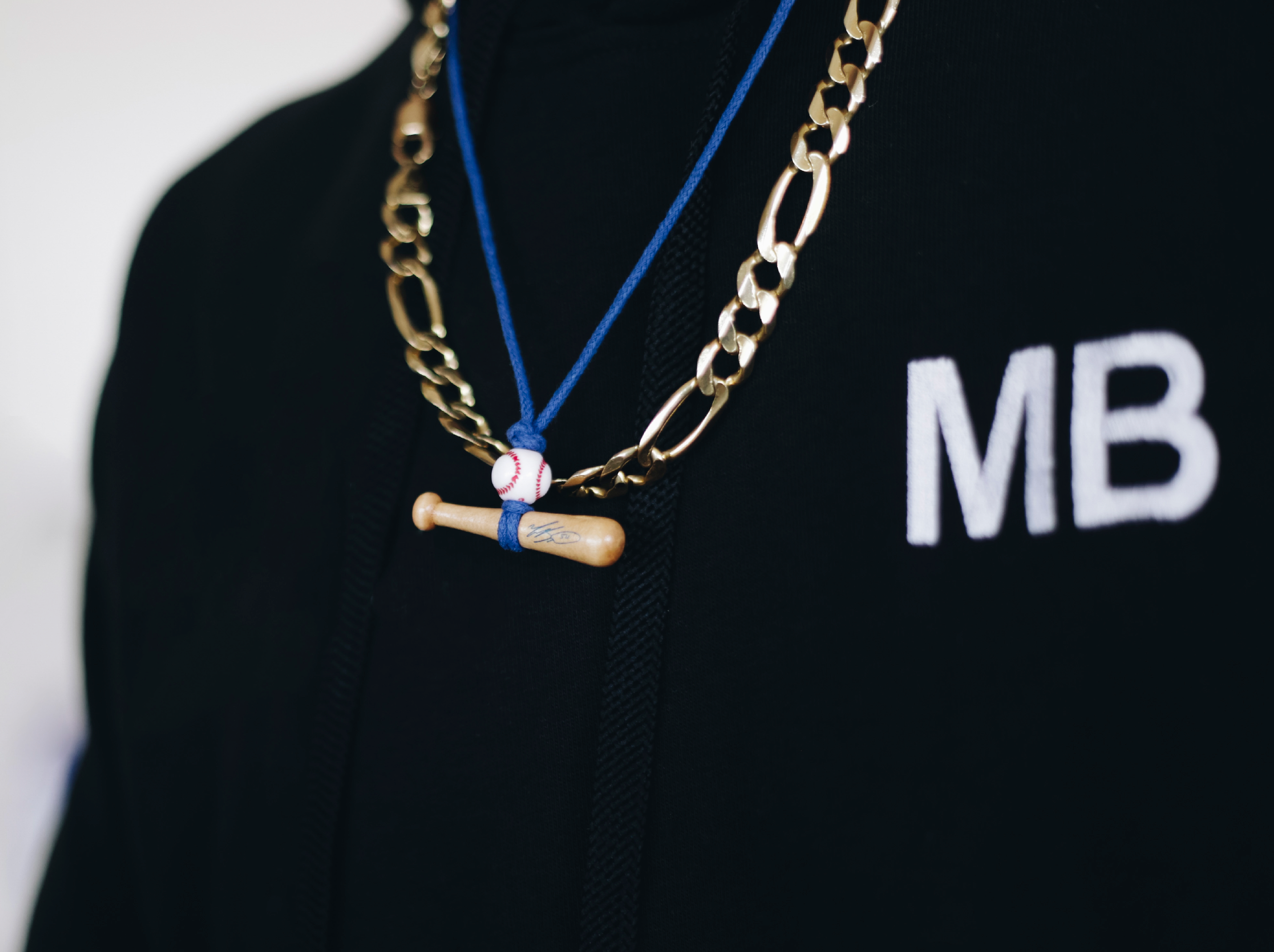 Wooden All Star Signature Necklace